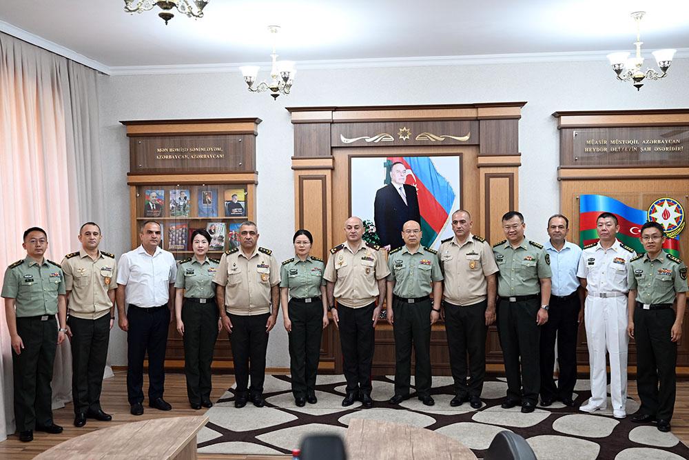 Ադրբեջանն ու Չինաստանը ռազմական կրթության ոլորտում համագործակցության հարցեր են քննարկել