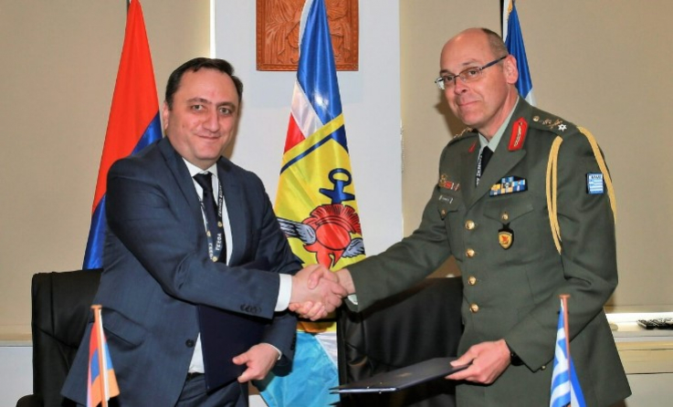 Հայաստանի և Հունաստանի միջև ռազմական համագործակցության նոր ծրագիր է ստորագրվել