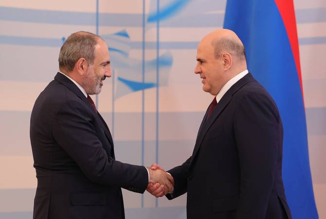 Nikol Pashinyan congratulated Mikhail Mishustin on Russia Day