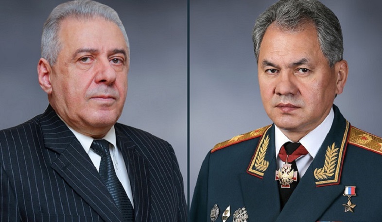 ՀՀ և ՌԴ պաշտպանության նախարարները հեռախոսազրույց են ունեցել