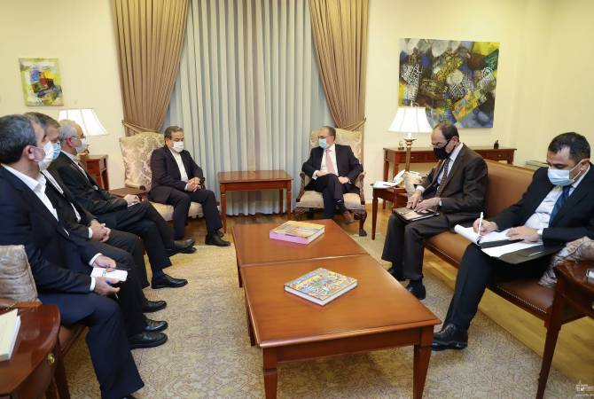 Armenian FM informs Iranian Deputy FM about continuation of of works under OSCE MG Co- chairs