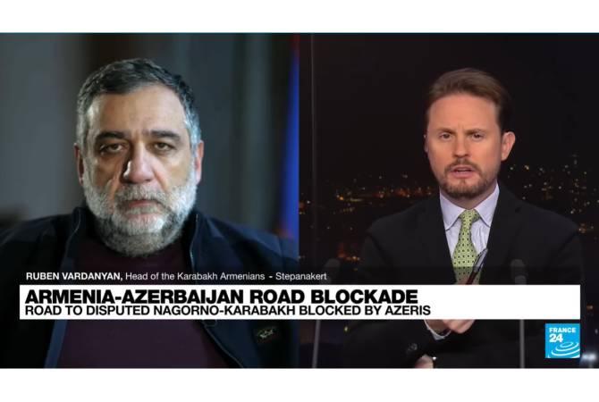 Ադրբեջանը պետք է հասկանա, որ կողք կողքի ապրելու միակ ձևը հարևաններ լինելն է, ոչ թե Ադրբեջանի մաս կազմելը. Արցախի պետնախարարի հարցազրույցը France 24-ին