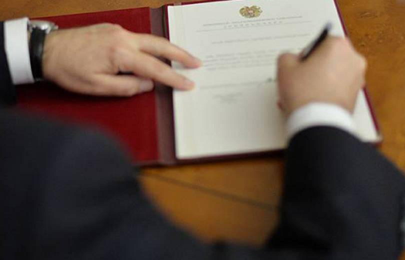 ՀՀ նախագահը Վերաքննիչ դատարանում 3 դատավորների նշանակման մասին հրամանագրեր է ստորագրել