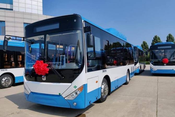 Չինաստանից Երևան հասած ավտոբուսների առաջին խմբաքանակի՝ 53 ավտոբուսի փաստաթղթային գործընթացներն արդեն ընթացքի մեջ են
