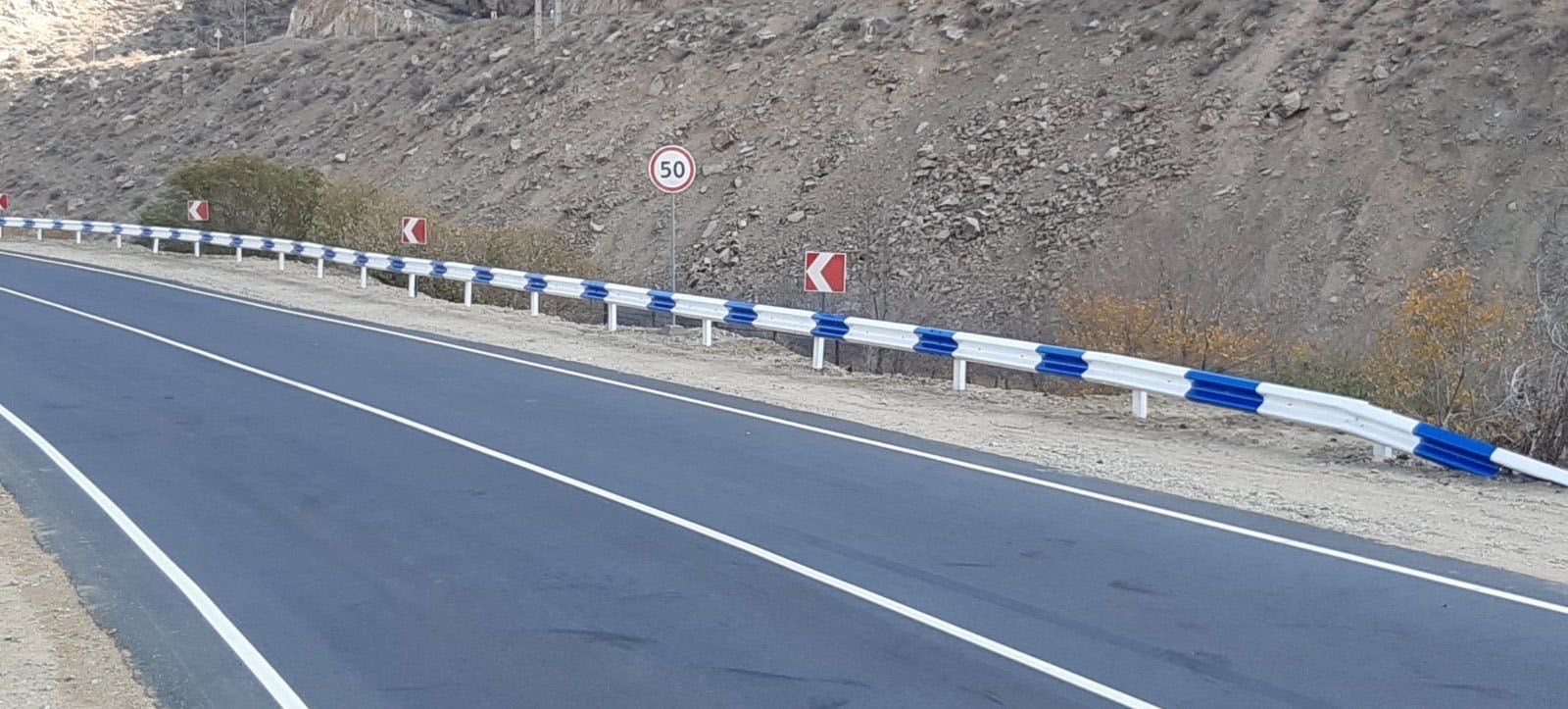Երևան-Երասխ-Գորիս-Մեղրի-Իրանի սահման միջպետական ճանապարհի մի հատվածը հիմնանորոգվել է