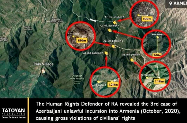 Հայ զինծառայողները խոցվել են ադրբեջանական այն դիրքերից, որոնք Հայաստանի տարածքի ներսում են․ Թաթոյան