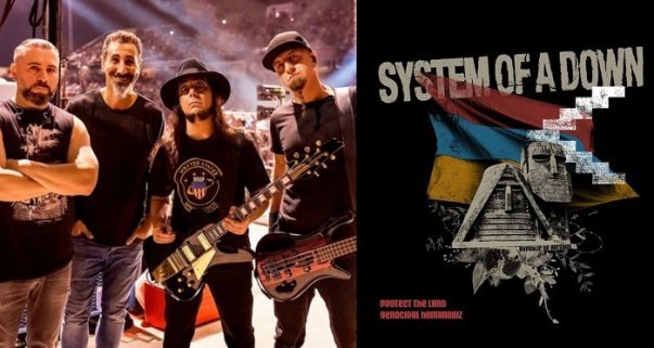 System of a Down new songs dedicated to Artsakh top Billboard hard rock chart
