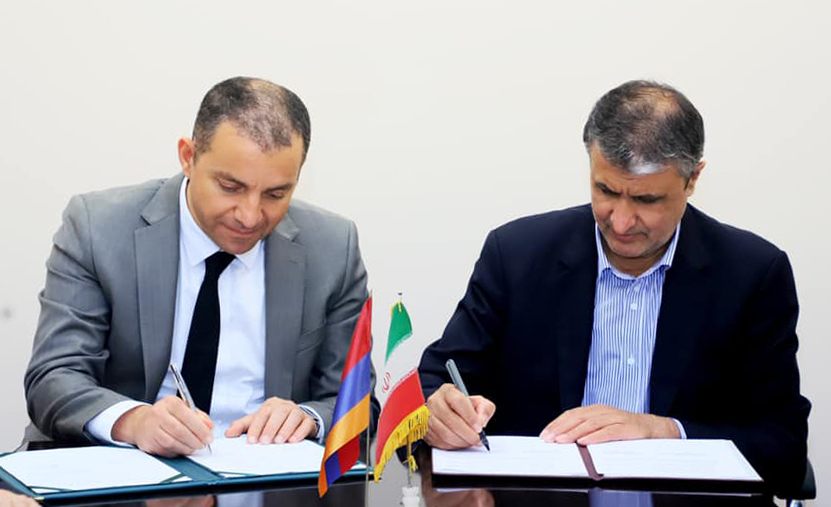 Ваан Керобян и министр дорог и городского развития Ирана подписали Меморандум о взаимопонимании