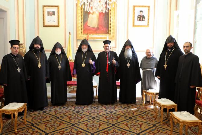 Մեծի Տանն Կիլիկիո Ն.Ս.Օ.Տ.Տ. Արամ Ա Կաթողիկոսն այցելել է ասորական կաթոլիկ եկեղեցու պետին