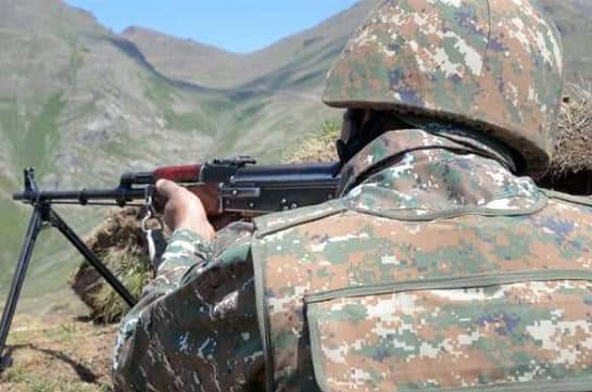 Հայկական կողմի պատասխան գործողություններով ադրբեջանական ստորաբաժանումների կրակը լռեցվել է