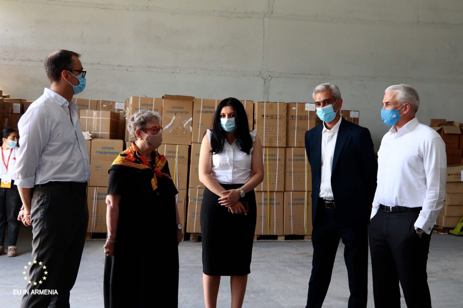 ЕС и ВОЗ передали Армении 22 аппарата искусственного дыхания легких