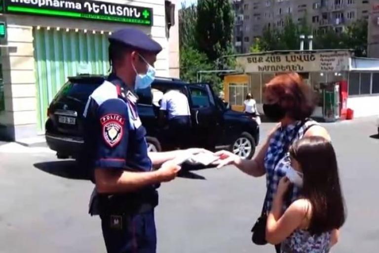 Հանուն բոլորիս առողջության՝ կրեք դիմակ. Ոստիկանություն տեսանյութ է հրապարակել