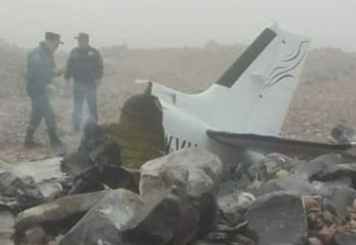 Ջրաբեր գյուղի տարածքում ինքնաթիռ է ընկել. հայտնաբերվել է 2 այրված դի. լուսանկարներ