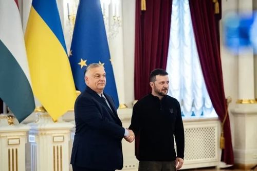 Հունգարիայի վարչապետը ժամանել է Ուկրաինայի մայրաքաղաք։ Վիկտոր Օրբանը հանդիպել է Վլադիմիր Զելենսկու հետ