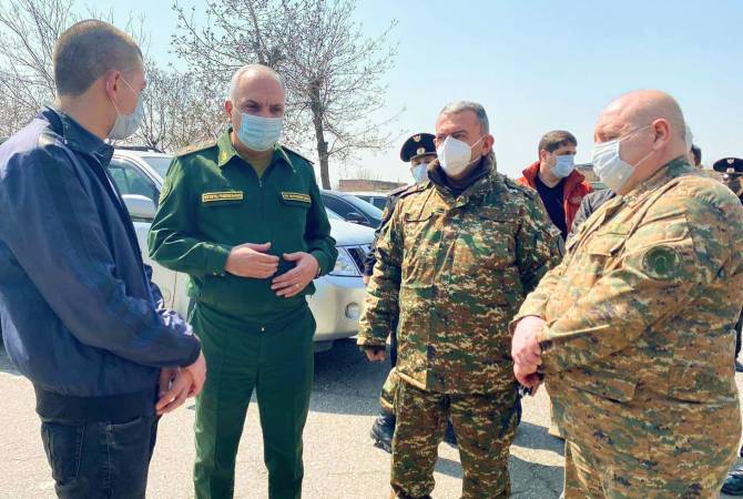 Военный прокурор Армении посетил центральный сборный пункт МО Армении