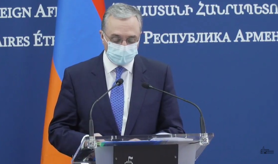 The joint press conference of the Foreign Ministers of Armenia and Greece. LIVE