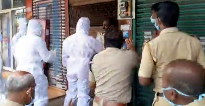 Հնդկաստանում կորոնավիրուսով հիվանդ պացիենտին փորձում են բերման ենթարկել փողոցից․ ՏԵՍԱՆՅՈՒԹ