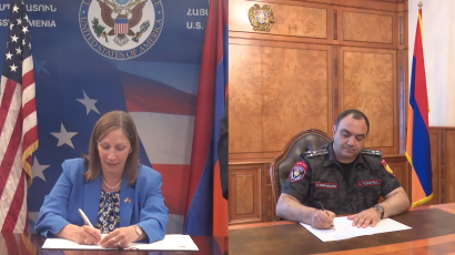 Հայաստանը ԱՄՆ կառավարության աջակցությամբ ազդարարում է ոստիկանության և հակակոռուպցիոն ոլորտների բարեփոխումներին ուղղված համատեղ ծրագրերի մեկնարկի մասին. ՏԵՍԱՆՅՈՒԹ