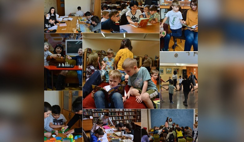 Շուրջ 60 երեխա մասնակցել է Խնկո Ապոր անվան մանկական գրադարանի կազմակերպած գարնանային ճամբարին