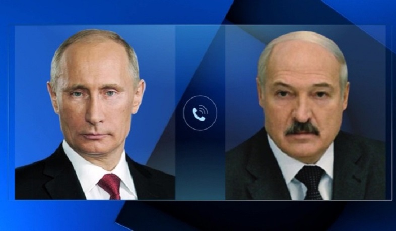 Ռուսաստանի և Բելառուսի նախագահներ Վլադիմիր Պուտինն ու Ալեքսանդր Լուկաշենկոն հեռախոսազրույց են ունեցել