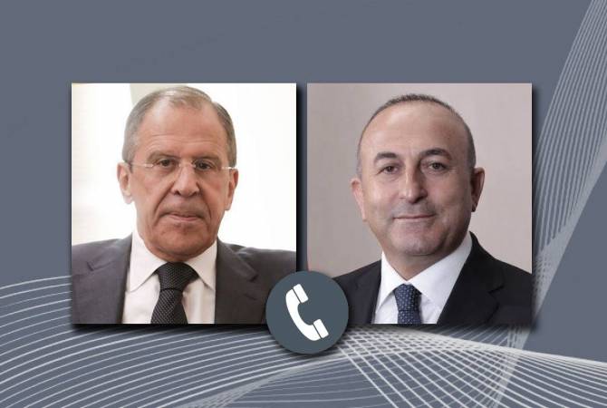 Russian, Turkish FMs highlight need of fulfilling provisions of Moscow statement