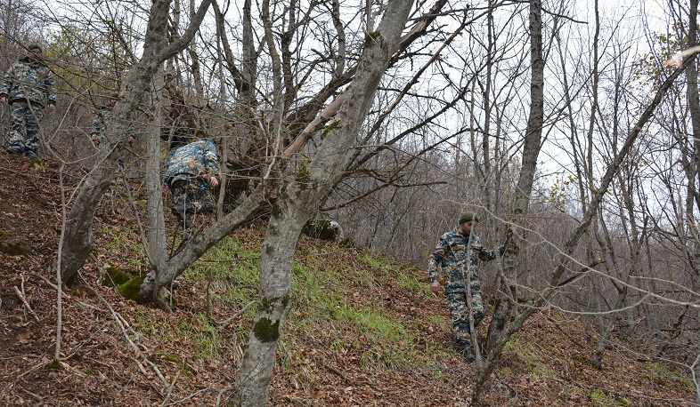 Поиски тел погибших военнослужащих продолжаются на участке Джракана