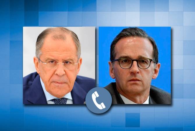 Russian, German FMs exchange views on NK conflict