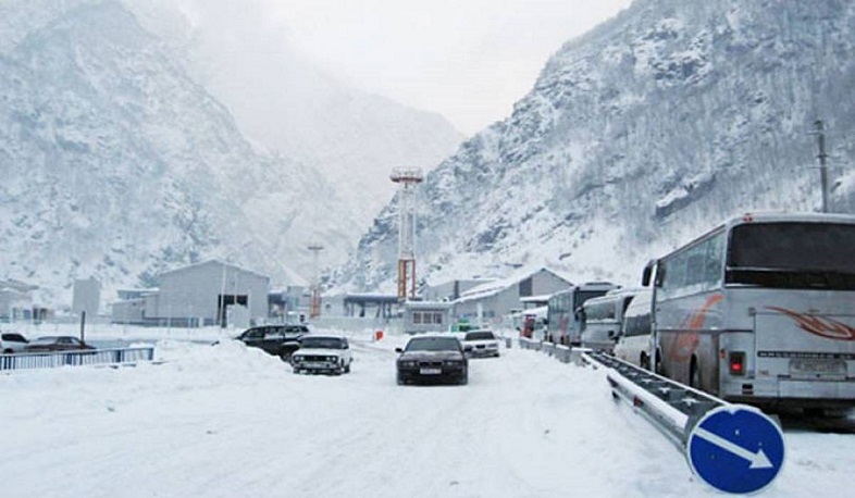 Ստեփանծմինդա-Լարս ավտոճանապարհը փակ է. ռուսական կողմում կա կուտակված 730 բեռնատար