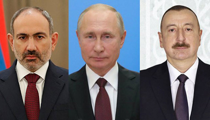 Վլադիմիր Պուտինը հեռախոսազրույցներ է ունեցել Հայաստանի վարչապետ Նիկոլ Փաշինյանի եւ Ադրբեջանի նախագահ Իլհամ Ալիեւի հետ