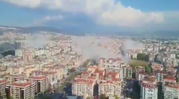 Թուրքիայում այսօր 6,6 մագնիտուդ երկրաշարժի հետևանքով Իզմիրում ավերածություններ են եղել (տեսանյութ)