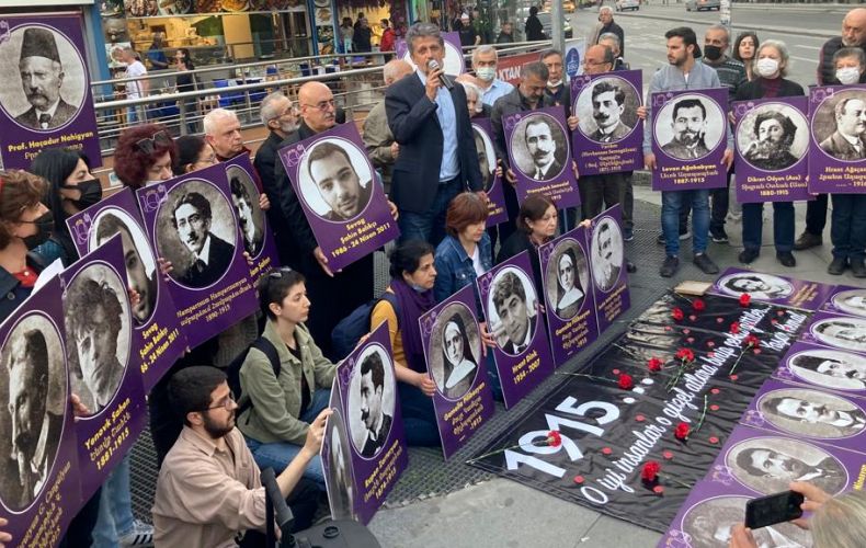 Ստամբուլում հարգանքի տուրք են մատուցել Հայոց ցեղասպանության զոհ հայ մտավորականնների հիշատակին