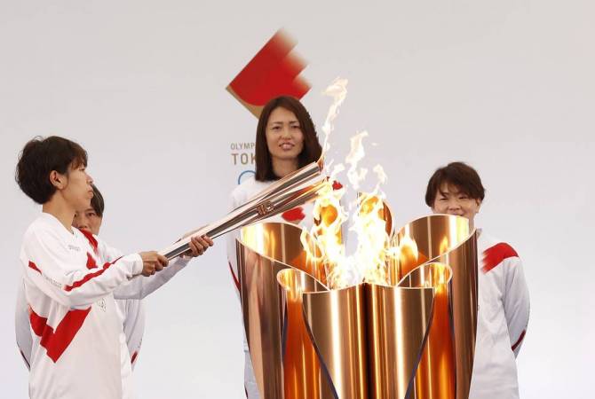 Ճապոնիայում վերսկսվել է Օլիմպիական խաղերի կրակի փոխանցումավազքը
