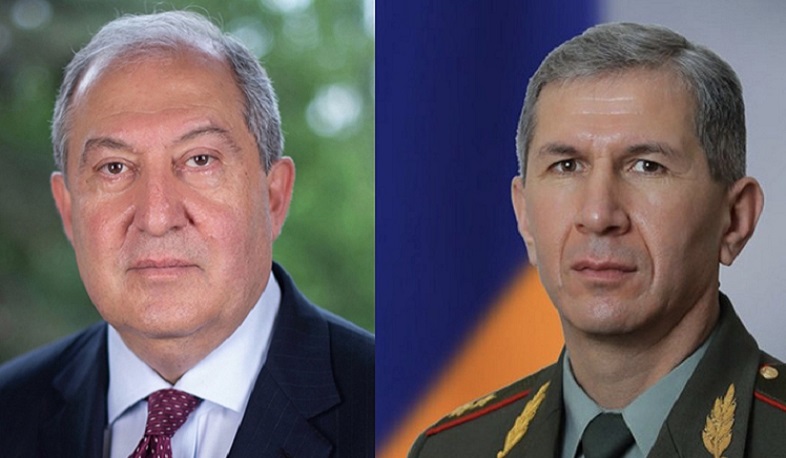 President Sarkissian visits General Staff of the Armed Forces of Armenia