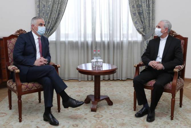 Մհեր Գրիգորյանն ու ՀՀ-ում Իրանի դեսպանը քննարկել են հարաբերությունների զարգացման հնարավոր ուղղությունները