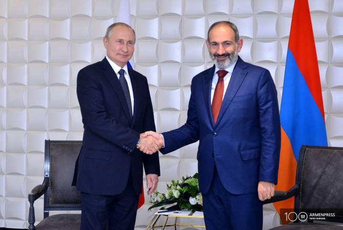 Pashinyan to meet with Putin in Moscow