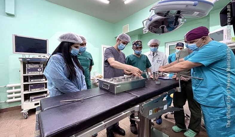 «Սուրբ Աստվածամայր» ԲԿ-ն երկարատև, բարդ վիրահատությունների համար նոր սարքավորում է ստացել