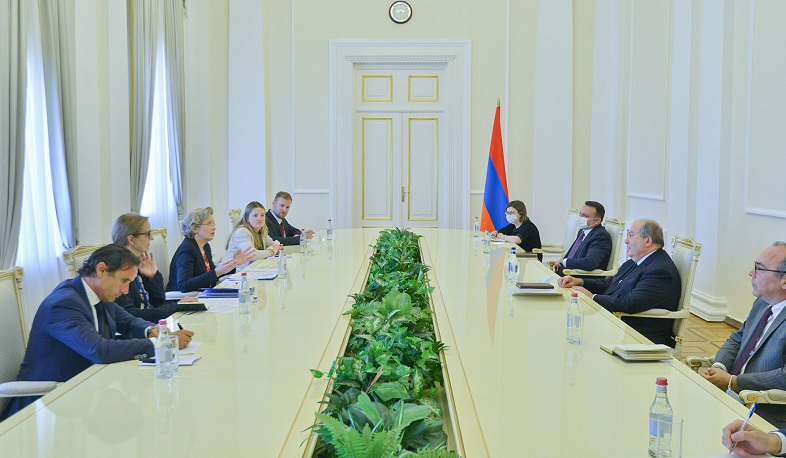 President Armen Sarkissian received a delegation of OSCE Parliamentary Assembly