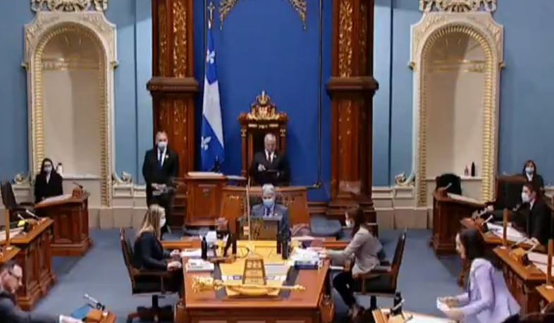 Парламент Квебека единогласно принял резолюцию, посвященную 106-й годовщине Геноцида армян