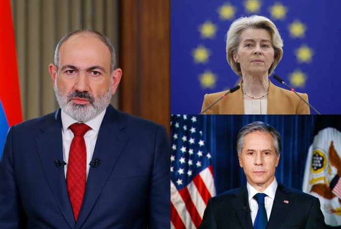 ՊԱՇՏՈՆԱԿԱՆ. Փաշինյանը, Ֆոն դեր Լայենն ու Բլինքենը կքննարկեն Հայաստանի զարգացմանը միտված եռակողմ համագործակցության ուղիները