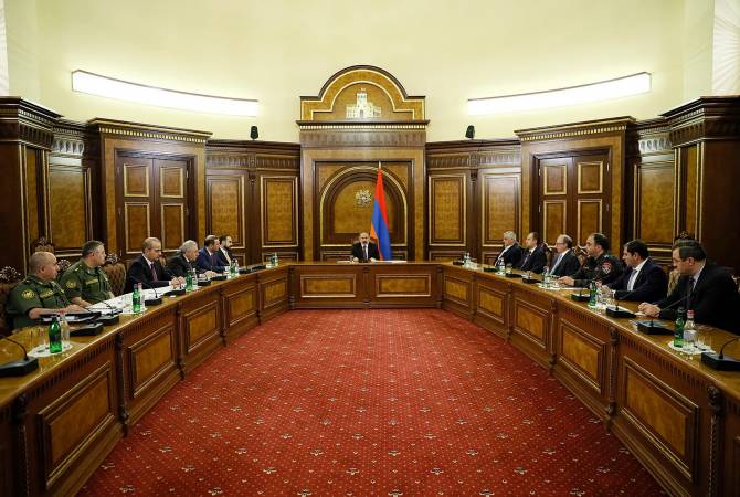 “Azerbaijani side’s advance at the border section of Sev Lich (Black Lake) is unacceptable as it represents an encroachment on the sovereign territory of the Republic of Armenia” - Nikol Pashinyan Holds Security Council Meeting