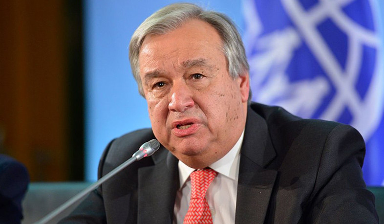 UN Secretary-General is encouraged by resumption of direct engagement at highest level between Armenia and Azerbaijan