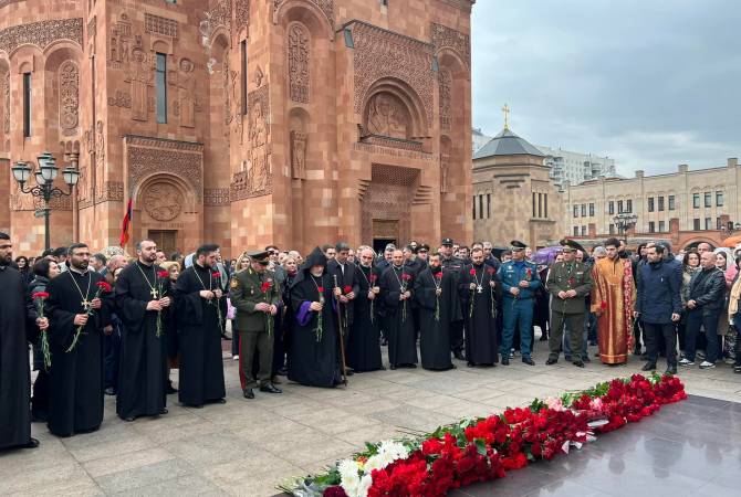 Մոսկվայում հարգանքի տուրք է մատուցվել Հայոց ցեղասպանության զոհերի հիշատակին