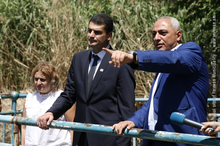 Քաղաքապետ Հրաչյա Սարգսյանը հետևել է մայրաքաղաքում իրականացվող ծրագրերի ընթացքին