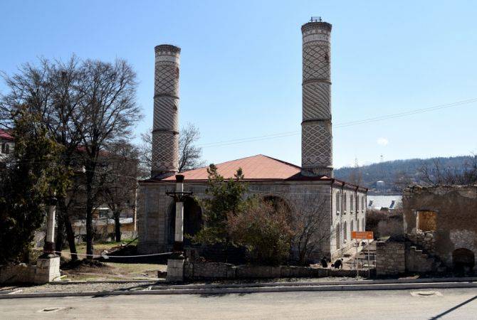 Azerbaijan bombards Iranian mosque in Artsakh․ VIDEO